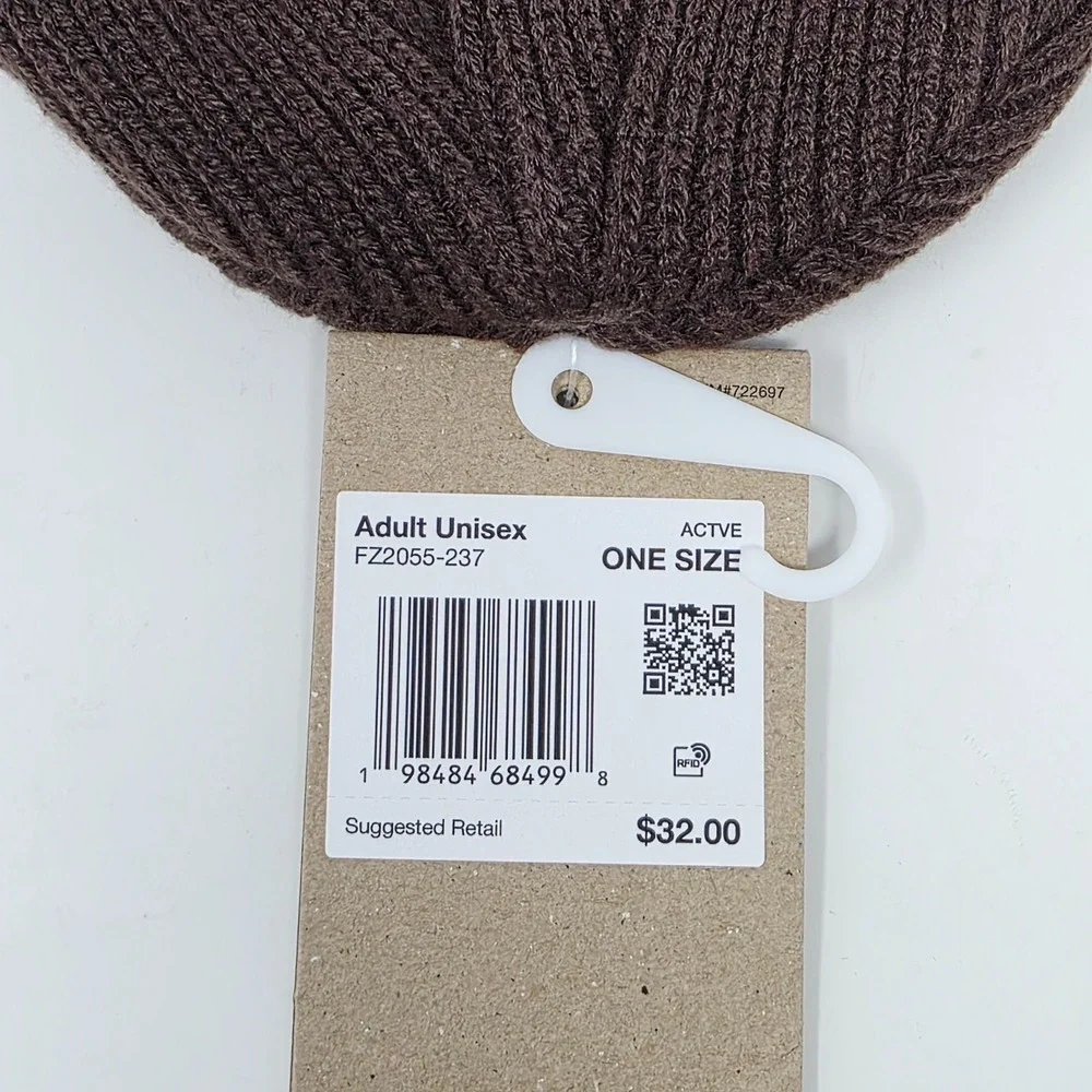 Nike Air Jordan Terra‎ Beanie Jumpman Hat Brown White Unisex One Size FZ2055-237